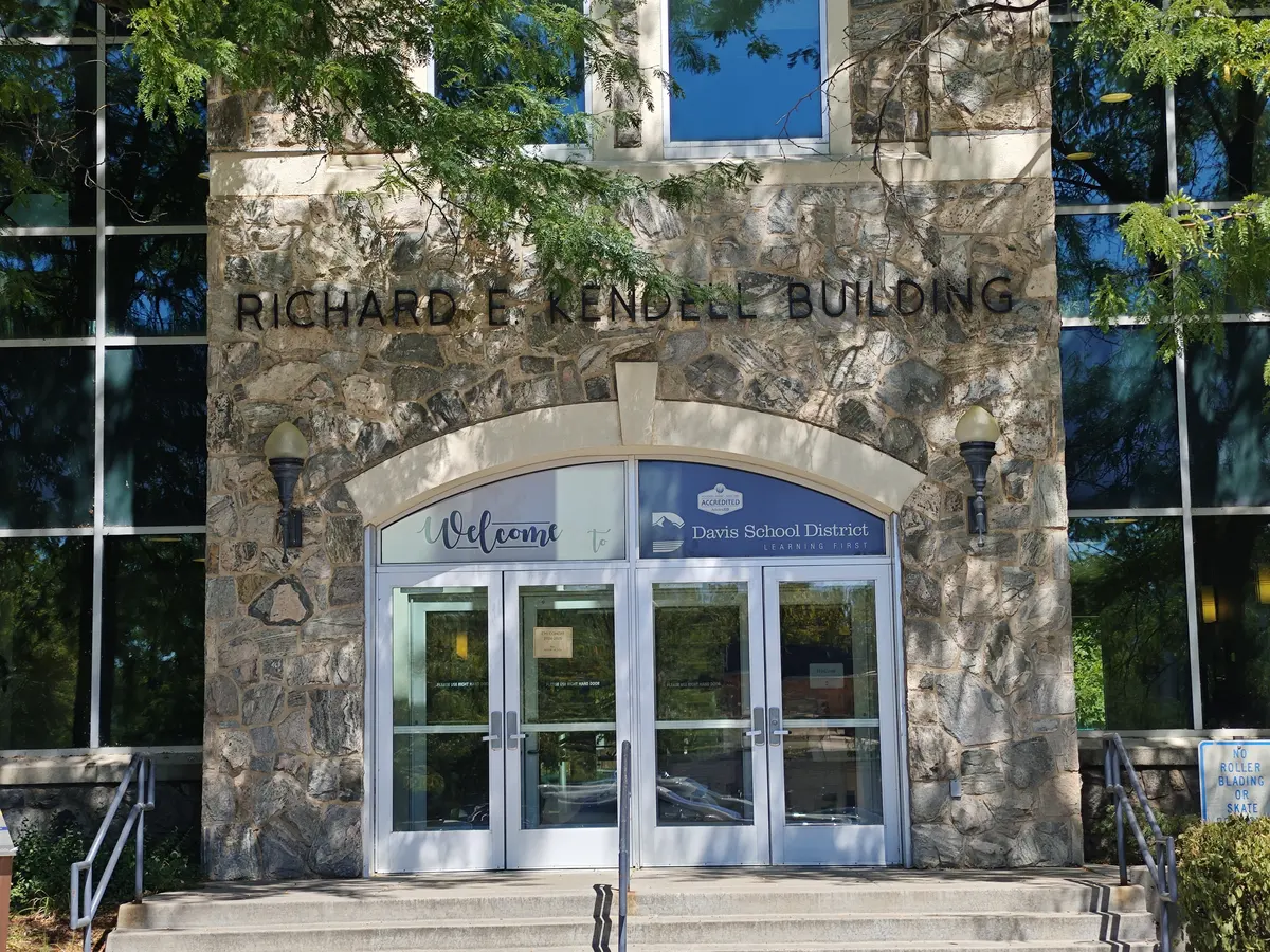 美国大学教学楼入口与校园建筑