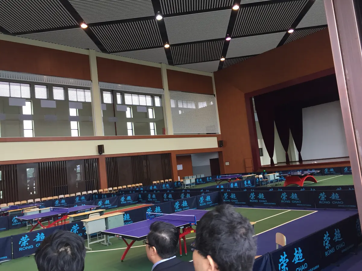 中国学校室内体育馆与活动场地
