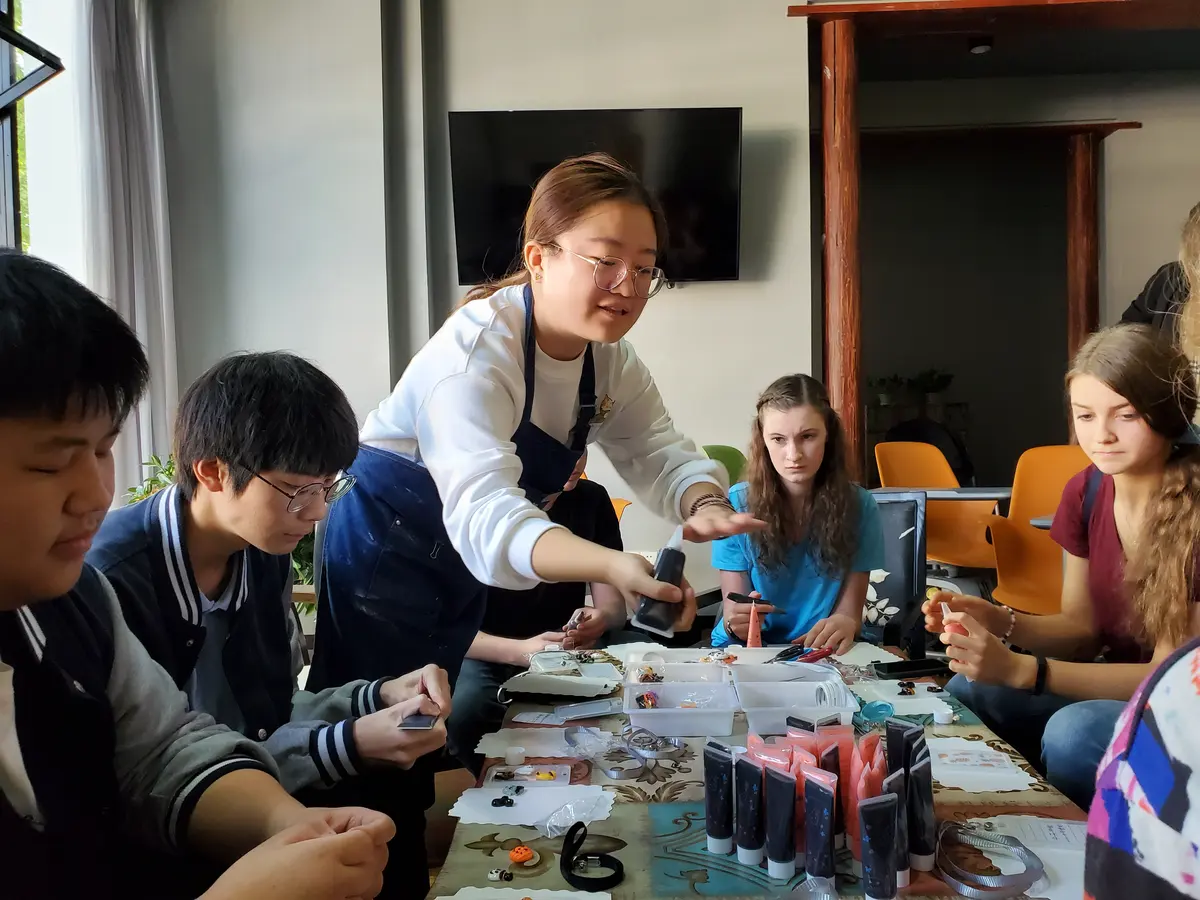 苏州中美学生交流活动 美国高中学生到访 F²EDU 中国总部，参加苏州中美学生交流活动